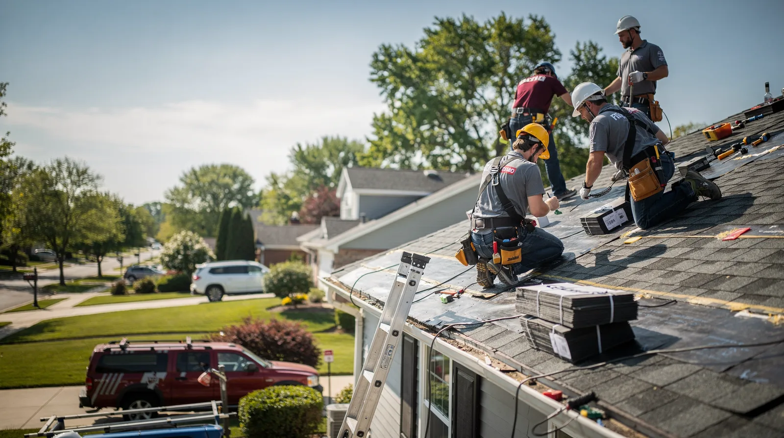 Roof Repair in Thorndike, ME around you
